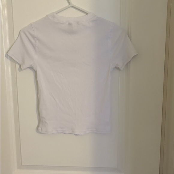 Vuori size XS Pose fitted white t-shirt - Picture 4 of 4